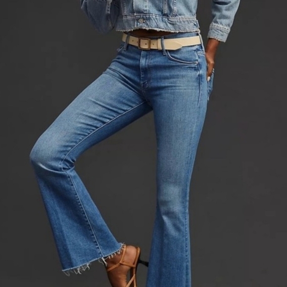 MOTHER The Weekender Fray Jeans Groovin 26 - Picture 1 of 11